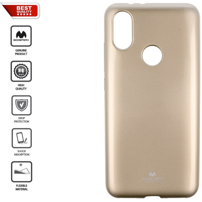 Auksinės spalvos goospery silikoninis 1.5 mm. storio dėklas (Huawei P SMART 2019/HONOR 10 LITE) Auksinės spalvos goospery silikoninis 1.5 mm. storio dėklas (Huawei P SMART 2019/HONOR 10 LITE)